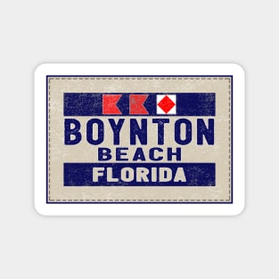 Copy of Boynton Beach Florida Tropical Beach Surfing Scuba Surf Vacation Sticker